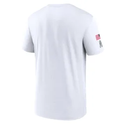 Seattle Seahawks Legend Men's 2024 Salute To Service Performance T-Shirt (White)