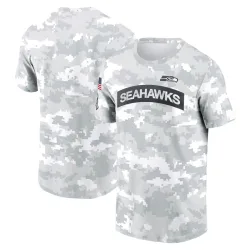 Seattle Seahawks Men's 2024 Salute To Service Performance T-Shirt (Arctic Camo)