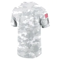 Seattle Seahawks Men's 2024 Salute To Service Performance T-Shirt (Arctic Camo)