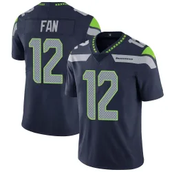 12th Fan Seattle Seahawks Limited Men's Team Color Vapor Untouchable Jersey (Navy)