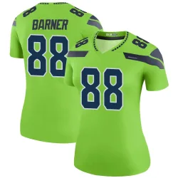 AJ Barner Seattle Seahawks Legend Women's Color Rush Neon Jersey (Green)
