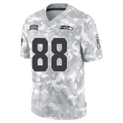 AJ Barner Seattle Seahawks Limited Men's 2024 Salute to Service Jersey (Arctic Camo)