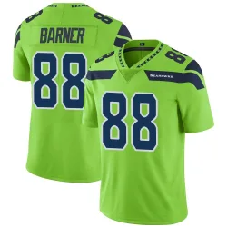 AJ Barner Seattle Seahawks Limited Men's Color Rush Neon Jersey (Green)