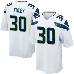 AJ Finley Seattle Seahawks Game Men's Jersey (White)
