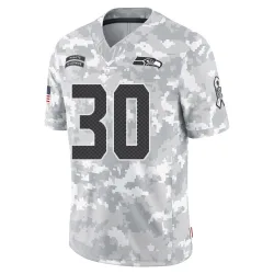 AJ Finley Seattle Seahawks Limited Men's 2024 Salute to Service Jersey (Arctic Camo)