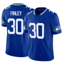 AJ Finley Seattle Seahawks Limited Men's Throwback Vapor F.U.S.E. Jersey (Royal)