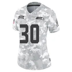 AJ Finley Seattle Seahawks Limited Women's 2024 Salute to Service Jersey (Arctic Camo)