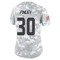 AJ Finley Seattle Seahawks Limited Women's 2024 Salute to Service Jersey (Arctic Camo)