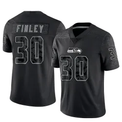 AJ Finley Seattle Seahawks Limited Youth Reflective Jersey (Black)