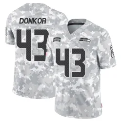 Aaron Donkor Seattle Seahawks Limited Men's 2024 Salute to Service Jersey (Arctic Camo)
