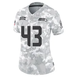 Aaron Donkor Seattle Seahawks Limited Women's 2024 Salute to Service Jersey (Arctic Camo)
