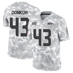 Aaron Donkor Seattle Seahawks Limited Youth 2024 Salute to Service Jersey (Arctic Camo)