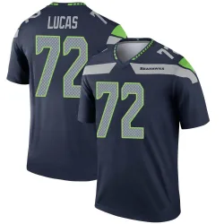 Abraham Lucas Seattle Seahawks Legend Men's Jersey (Navy)