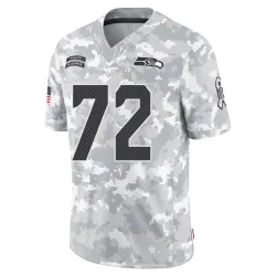 Abraham Lucas Seattle Seahawks Limited Men's 2024 Salute to Service Jersey (Arctic Camo)