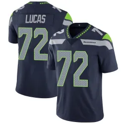 Abraham Lucas Seattle Seahawks Limited Men's Team Color Vapor Untouchable Jersey (Navy)