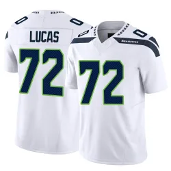 Abraham Lucas Seattle Seahawks Limited Men's Vapor F.U.S.E. Jersey (White)