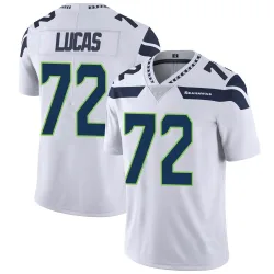 Abraham Lucas Seattle Seahawks Limited Men's Vapor Untouchable Jersey (White)