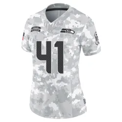Alex Collins Seattle Seahawks Limited Women's 2024 Salute to Service Jersey (Arctic Camo)