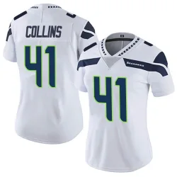 Alex Collins Seattle Seahawks Limited Women's Vapor Untouchable Jersey (White)