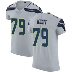 Amari Kight Seattle Seahawks Elite Men's Alternate Vapor Untouchable Jersey (Gray)