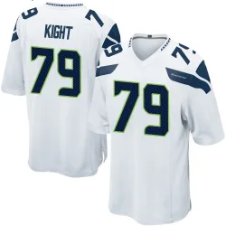 Amari Kight Seattle Seahawks Game Men's Jersey (White)