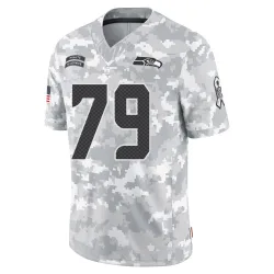 Amari Kight Seattle Seahawks Limited Men's 2024 Salute to Service Jersey (Arctic Camo)