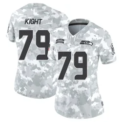 Amari Kight Seattle Seahawks Limited Women's 2024 Salute to Service Jersey (Arctic Camo)