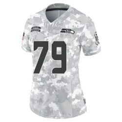 Amari Kight Seattle Seahawks Limited Women's 2024 Salute to Service Jersey (Arctic Camo)