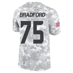 Anthony Bradford Seattle Seahawks Limited Men's 2024 Salute to Service Jersey (Arctic Camo)