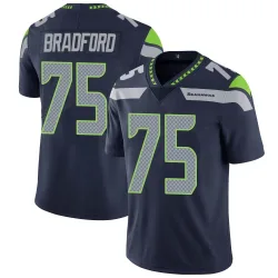 Anthony Bradford Seattle Seahawks Limited Men's Team Color Vapor Untouchable Jersey (Navy)