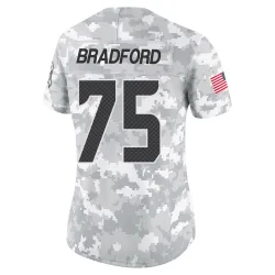 Anthony Bradford Seattle Seahawks Limited Women's 2024 Salute to Service Jersey (Arctic Camo)