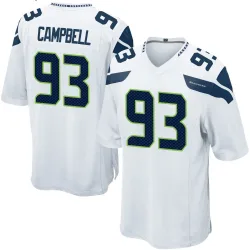 Anthony Campbell Seattle Seahawks Game Men's Jersey (White)