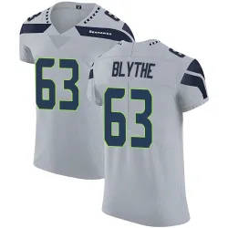 Austin Blythe Seattle Seahawks Elite Men's Alternate Vapor Untouchable Jersey (Gray)