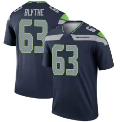Austin Blythe Seattle Seahawks Legend Men's Jersey (Navy)