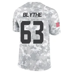 Austin Blythe Seattle Seahawks Limited Men's 2024 Salute to Service Jersey (Arctic Camo)
