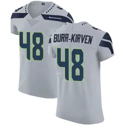 Ben Burr-Kirven Seattle Seahawks Elite Men's Alternate Vapor Untouchable Jersey (Gray)