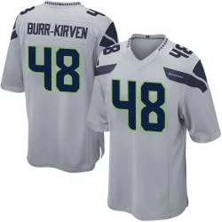 Ben Burr-Kirven Seattle Seahawks Game Men's Alternate Jersey (Gray)