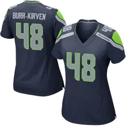 Ben Burr-Kirven Seattle Seahawks Game Women's Team Color Jersey (Navy)