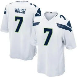Blair Walsh Seattle Seahawks Game Men's Jersey (White)