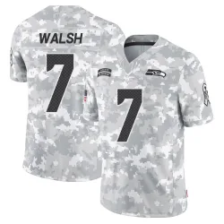 Blair Walsh Seattle Seahawks Limited Men's 2024 Salute to Service Jersey (Arctic Camo)