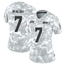 Blair Walsh Seattle Seahawks Limited Women's 2024 Salute to Service Jersey (Arctic Camo)