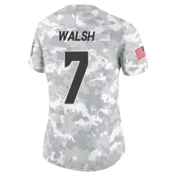 Blair Walsh Seattle Seahawks Limited Women's 2024 Salute to Service Jersey (Arctic Camo)