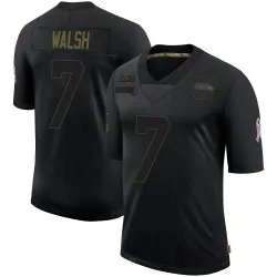 Blair Walsh Seattle Seahawks Limited Youth 2020 Salute To Service Jersey (Black)