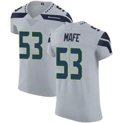 Boye Mafe Seattle Seahawks Elite Men's Alternate Vapor Untouchable Jersey (Gray)