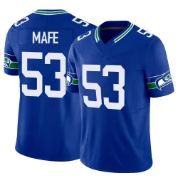 Boye Mafe Seattle Seahawks Limited Men's Throwback Vapor F.U.S.E. Jersey (Royal)