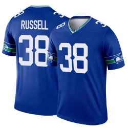 Brady Russell Seattle Seahawks Legend Men's Throwback Jersey (Royal)