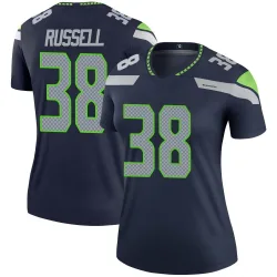 Brady Russell Seattle Seahawks Legend Women's Jersey (Navy)