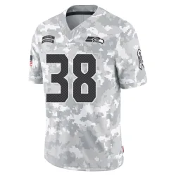 Brady Russell Seattle Seahawks Limited Men's 2024 Salute to Service Jersey (Arctic Camo)