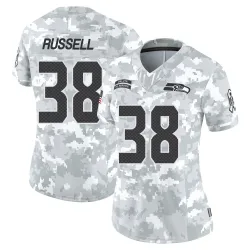Brady Russell Seattle Seahawks Limited Women's 2024 Salute to Service Jersey (Arctic Camo)