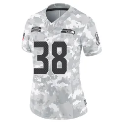 Brady Russell Seattle Seahawks Limited Women's 2024 Salute to Service Jersey (Arctic Camo)